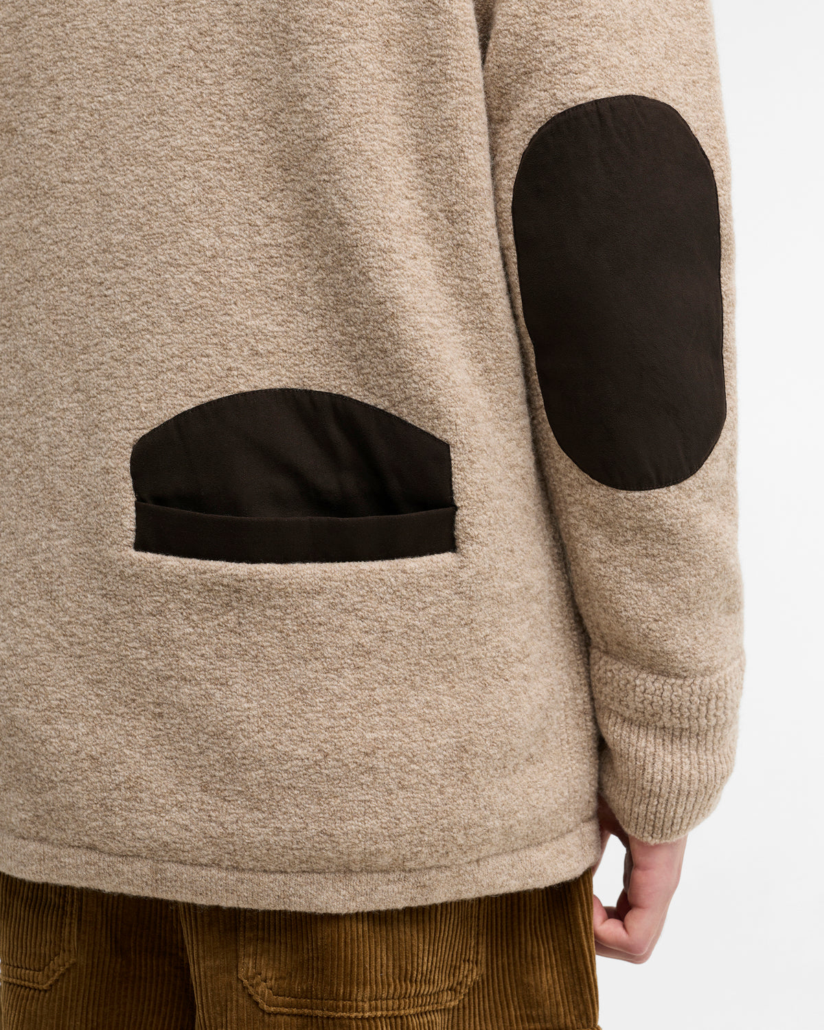 Barbour x Norbit Boucle Cardigan - Oatmeal
