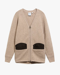 Barbour x Norbit Boucle Cardigan - Oatmeal