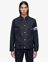 MOMOTARO JEANS #002 Standard 15.7oz Classic Denim Jacket - Indigo | MOMOTARO JEANS Jackets & Coats | Jeanstore