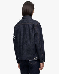MOMOTARO JEANS #002 Standard 15.7oz Classic Denim Jacket - Indigo | MOMOTARO JEANS Jackets & Coats | Jeanstore