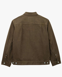 MOMOTARO JEANS MMGJ6004 #002 Moss-Dyed Selvedge Denim Jacket - Khaki