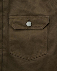 MOMOTARO JEANS MMGJ6004 #002 Moss-Dyed Selvedge Denim Jacket - Khaki