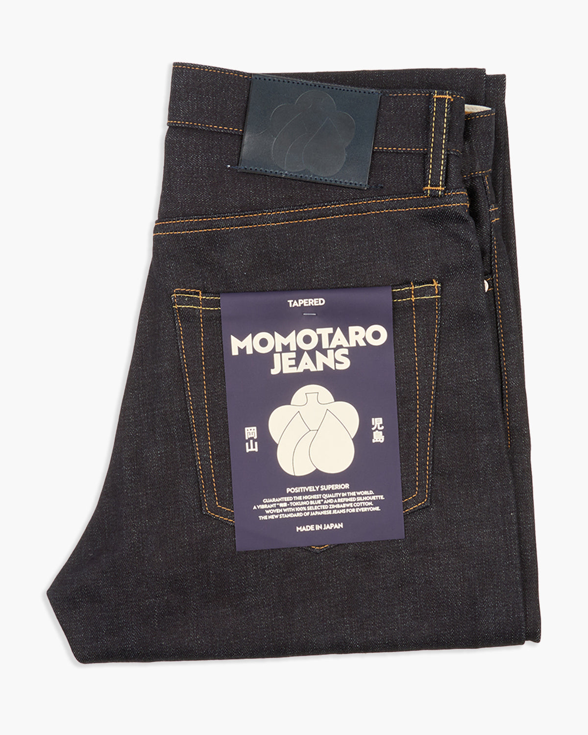 MOMOTARO JEANS #200 Standard Tapered Fit Mens Jeans - 14.7oz Zimbabwe Cotton Selvedge Denim / Button | MOMOTARO JEANS Jeans | JEANSTORE
