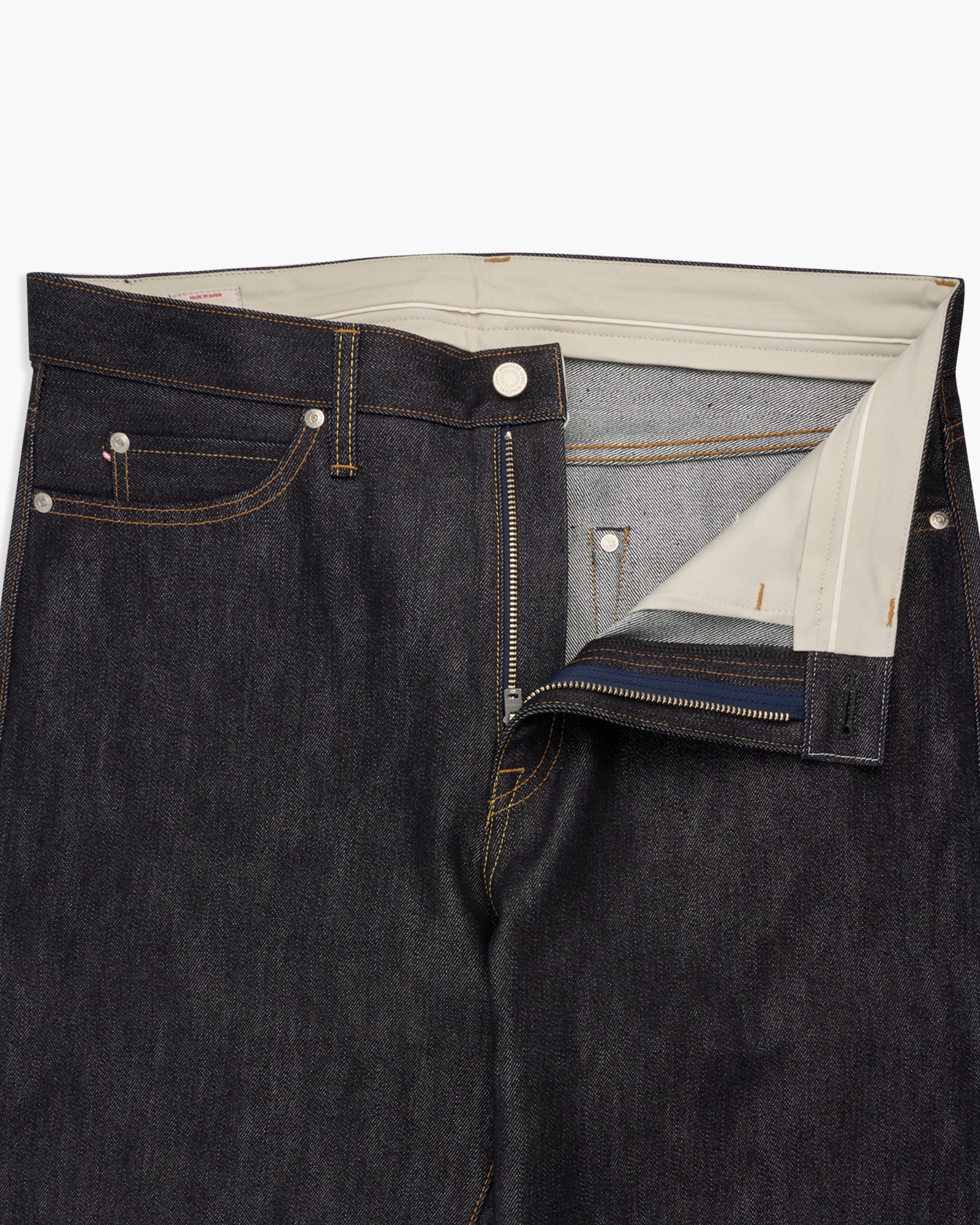 MOMOTARO JEANS #100 Cotton Silk Straight Fit Mens Jeans - 15oz Zimbabw