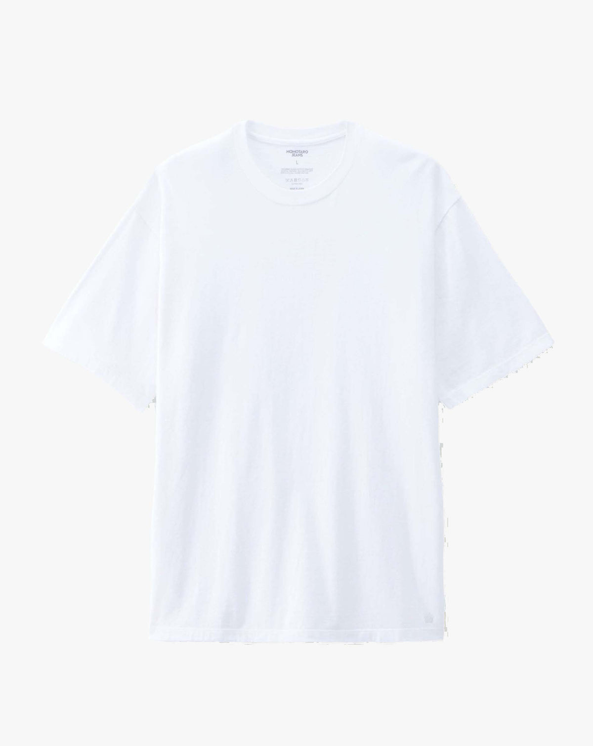 MOMOTARO JEANS 2 Pack Round Body Tees - Black / White