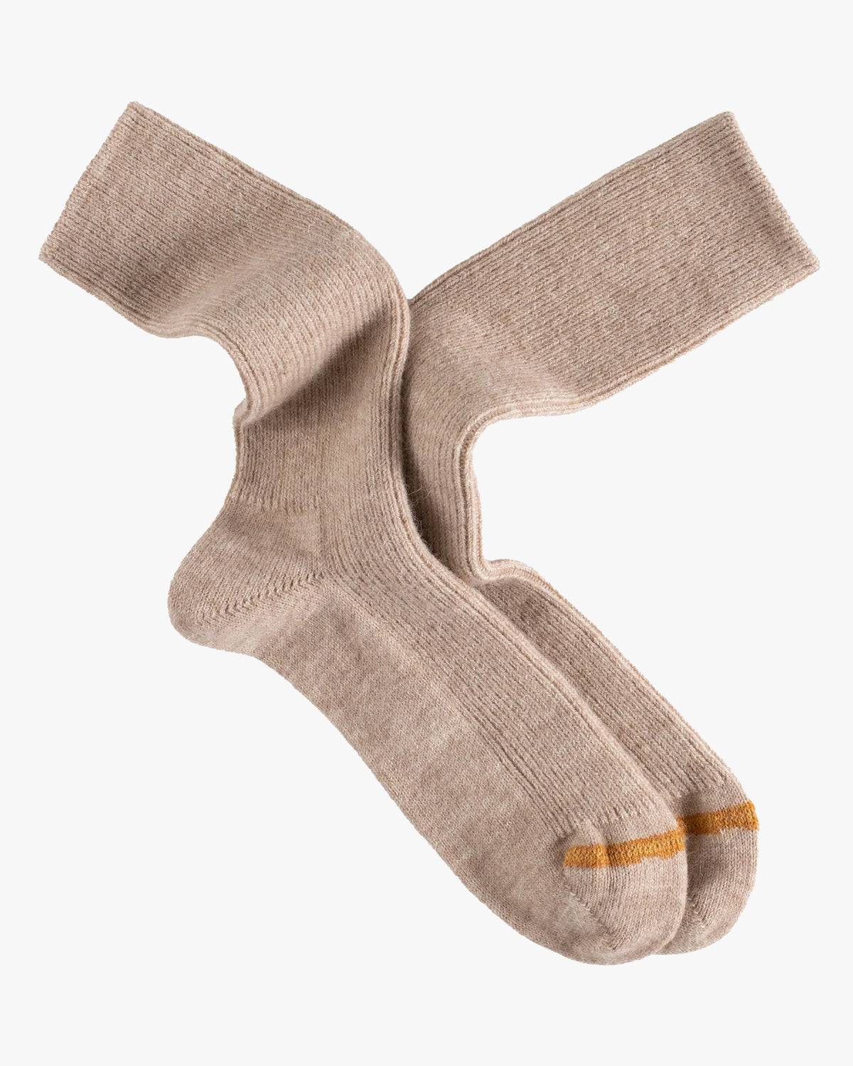 Thunders Love Mohair Wool Collection Socks - Raw White