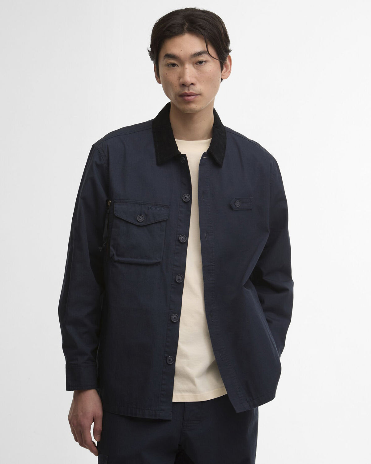 Barbour Heritage Endurance Ripstop Overshirt - Navy