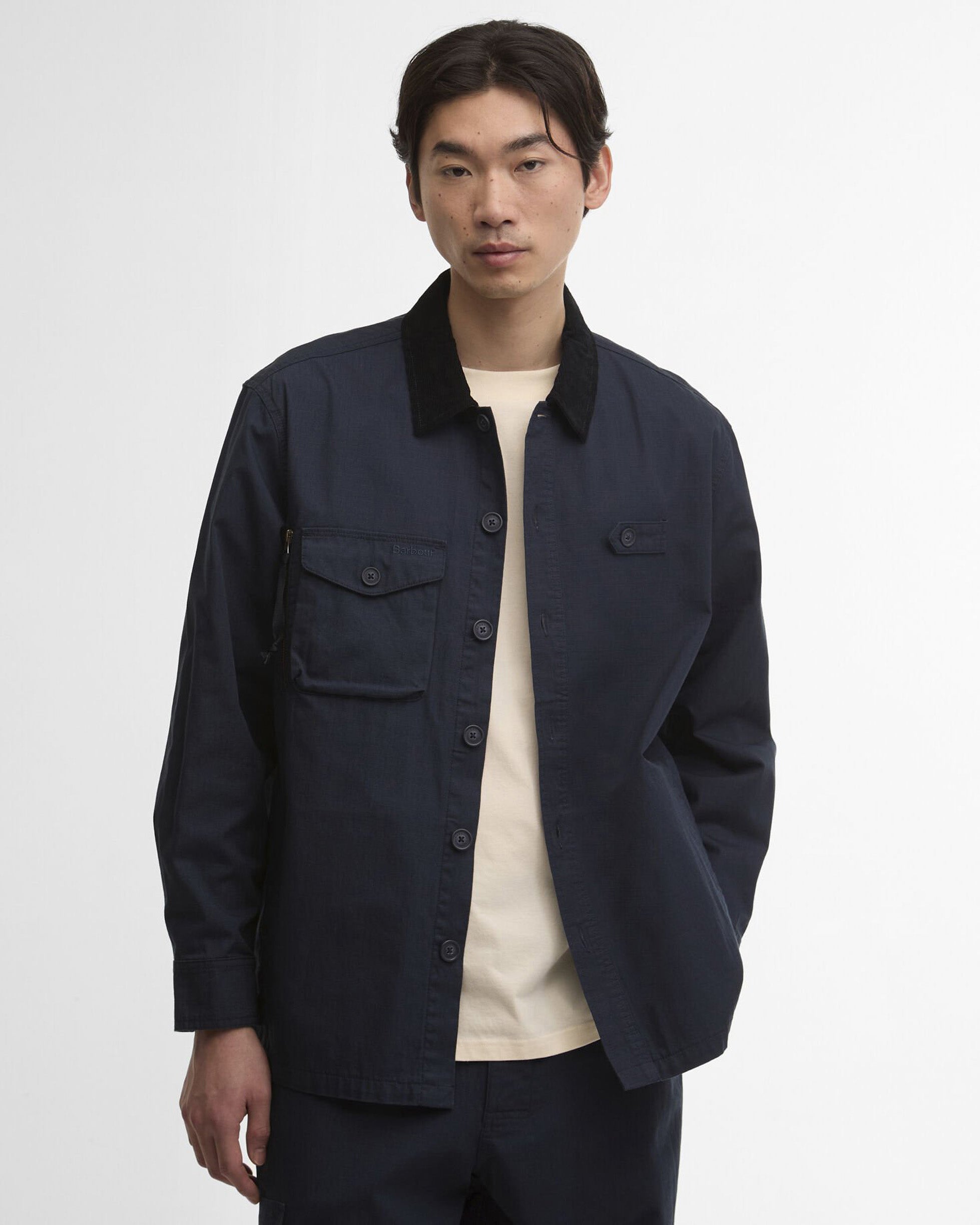 Barbour Heritage Endurance Ripstop Overshirt - Navy