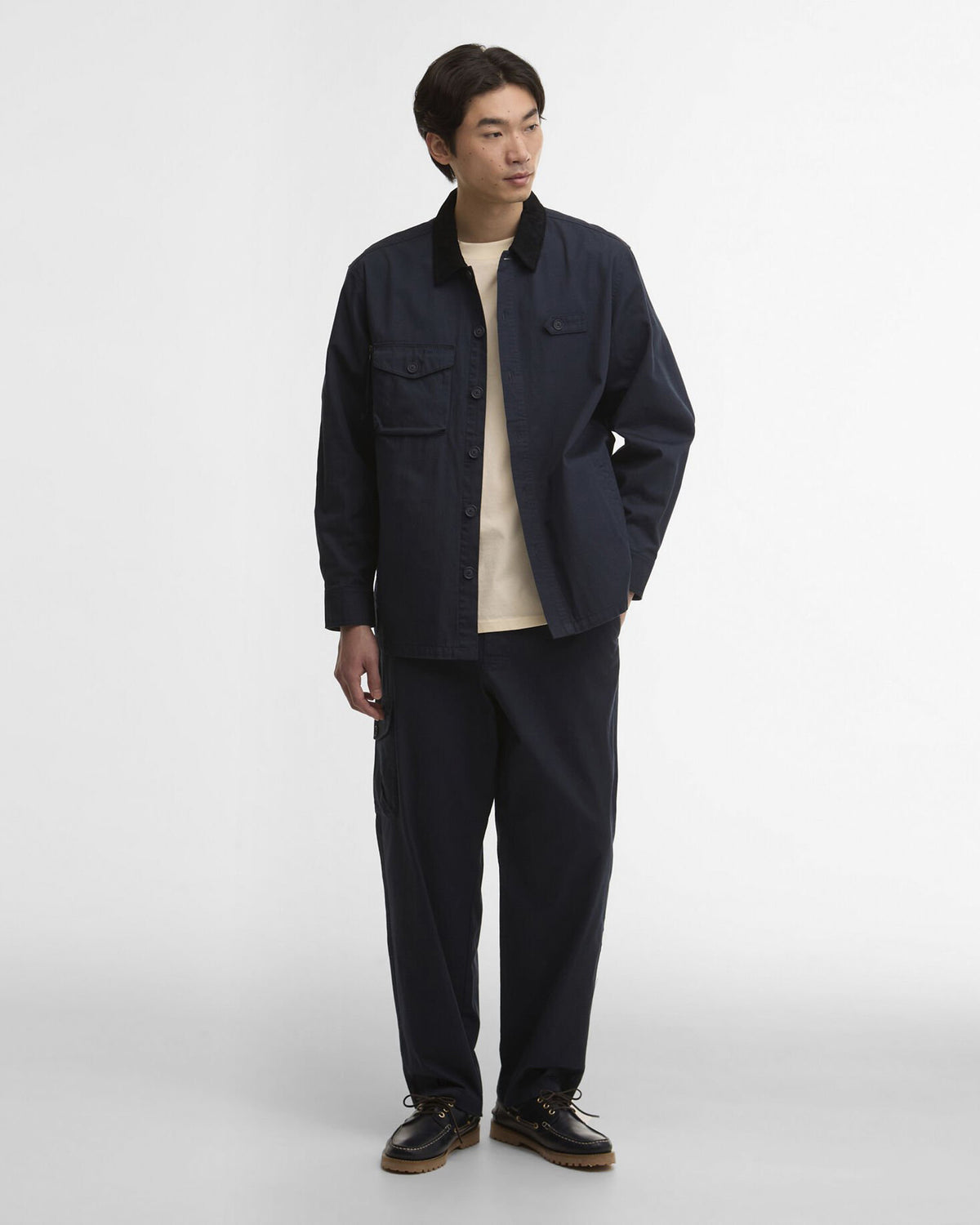 Barbour Heritage Endurance Ripstop Overshirt - Navy