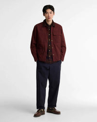Barbour Heritage Ursula Oversized Overshirt - Chestnut
