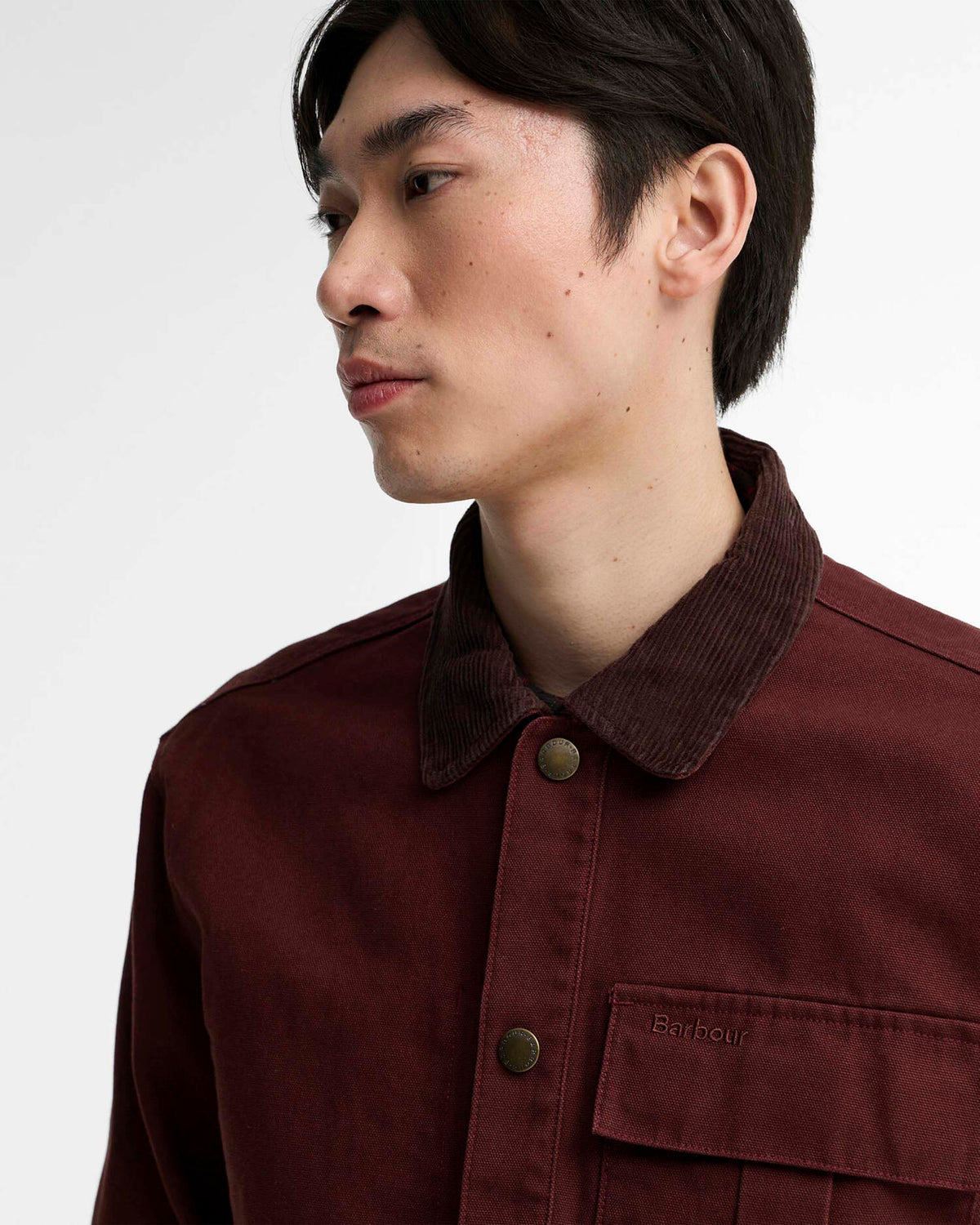 Barbour Heritage Ursula Oversized Overshirt - Chestnut