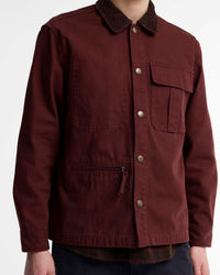Barbour Heritage Ursula Oversized Overshirt - Chestnut