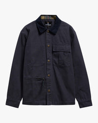 Barbour Heritage Ursula Oversized Overshirt - Dark Navy