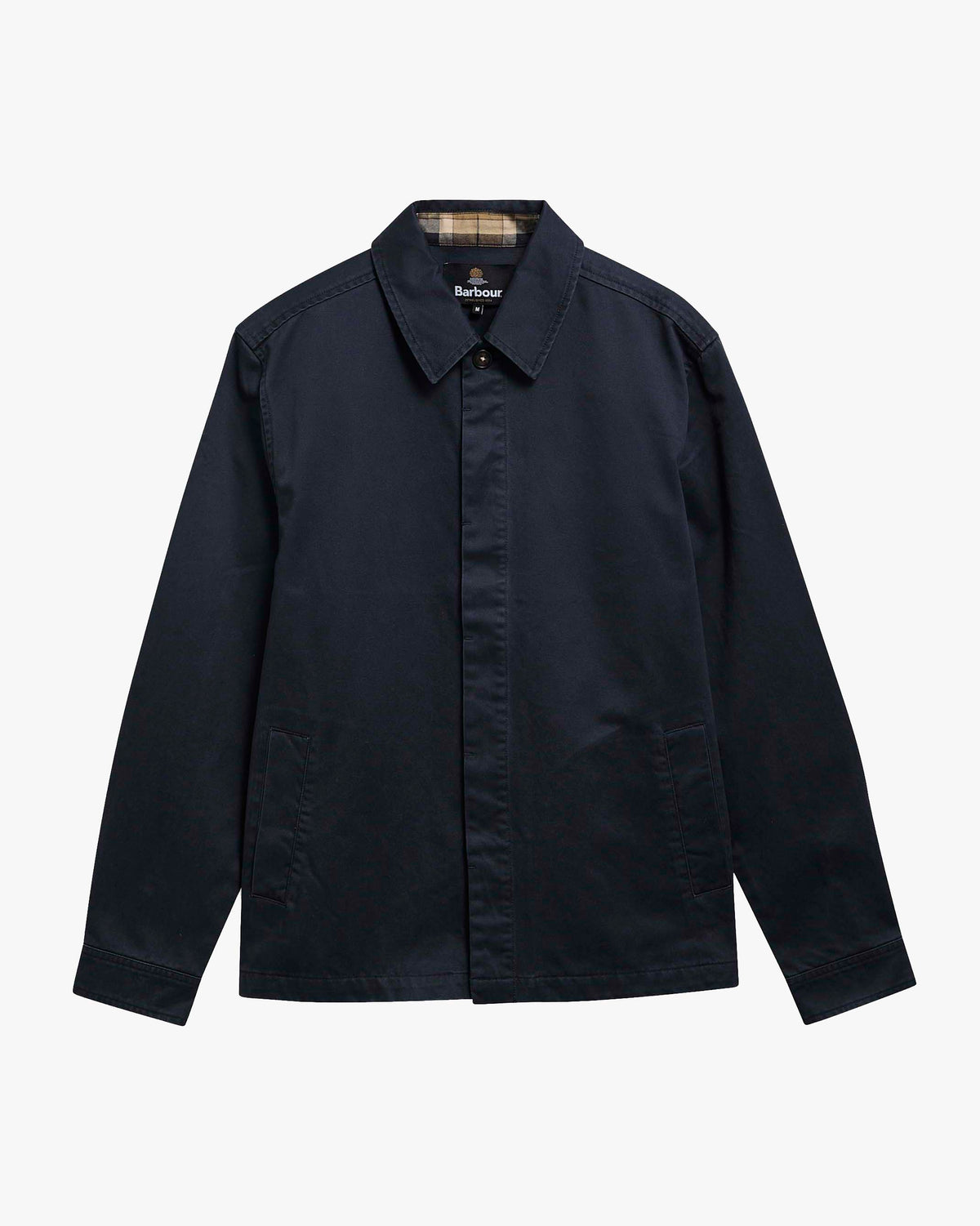Barbour Heritage Yorklane Twill Overshirt - Dark Navy | Barbour Jackets & Coats | Jeanstore