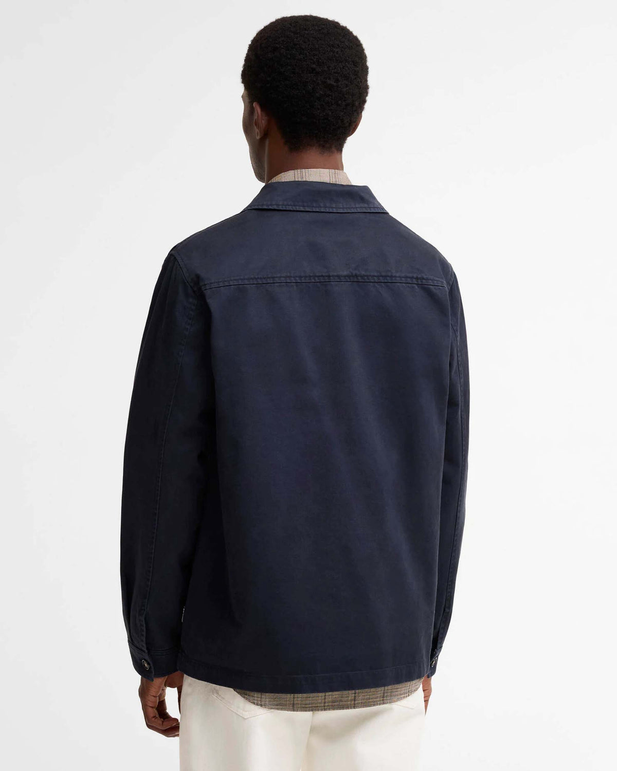 Barbour Heritage Yorklane Twill Overshirt - Dark Navy | Barbour Jackets & Coats | Jeanstore