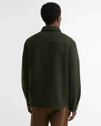 Barbour Heritage Marltown Tailored Wool Blend Overshirt - Sage
