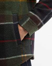 Barbour Heritage Woodlane Brushed Check Overshirt - Shadow Classic Tartan