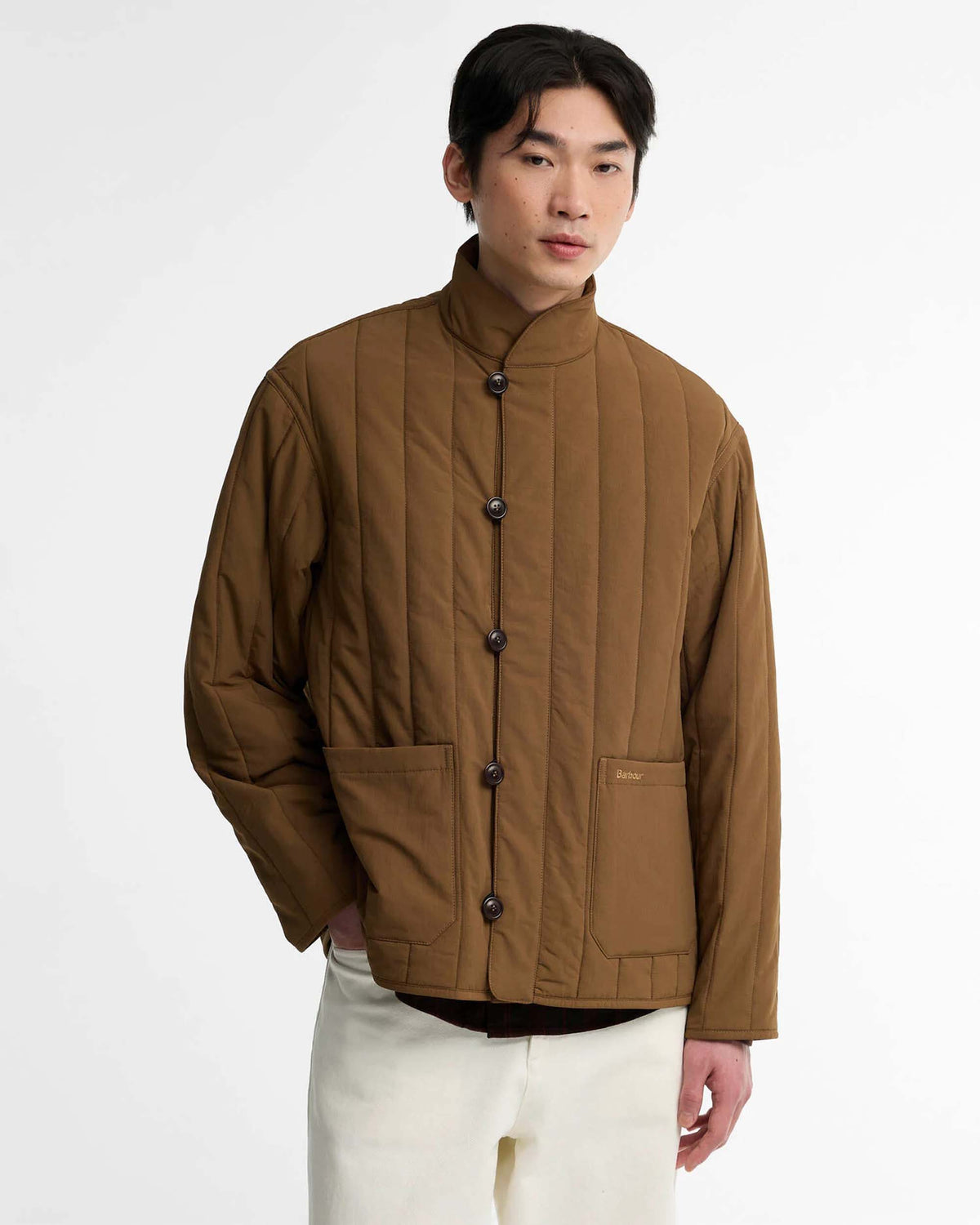 Barbour Heritage Endurance Quilted Jacket - Sepia