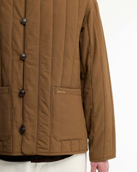 Barbour Heritage Endurance Quilted Jacket - Sepia