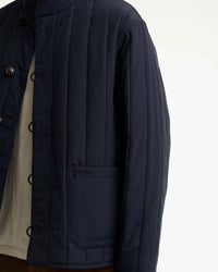 Barbour Heritage Endurance Quilted Jacket - Navy