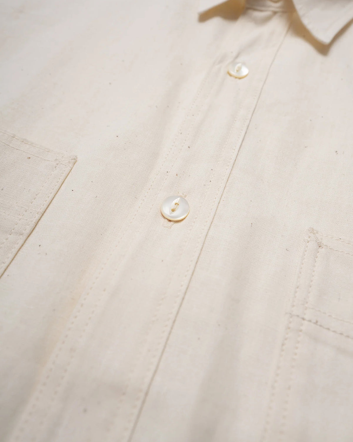 Big John MS003R Chambray Shirt - Natural | Big John Shirts | JEANSTORE