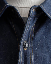 Big John MS005E 10oz Selvedge Denim Work Shirt - Indigo