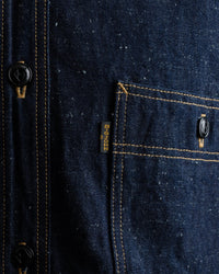 Big John MS005E 10oz Selvedge Denim Work Shirt - Indigo