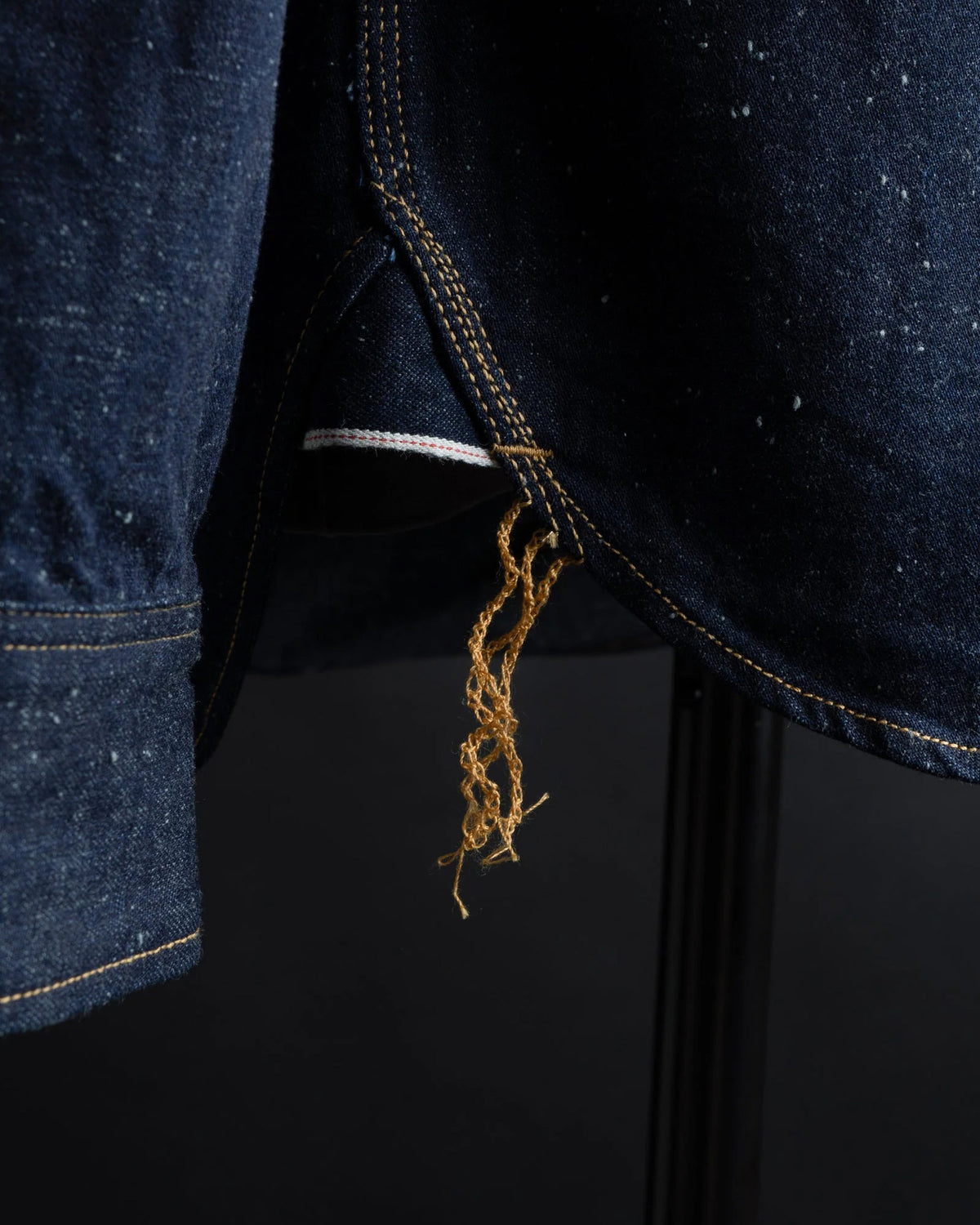 Big John MS005E 10oz Selvedge Denim Work Shirt - Indigo