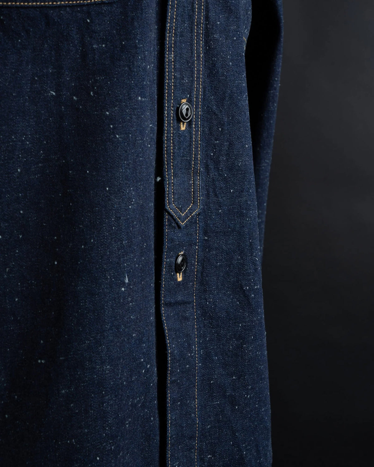 Big John MS005E 10oz Selvedge Denim Work Shirt - Indigo