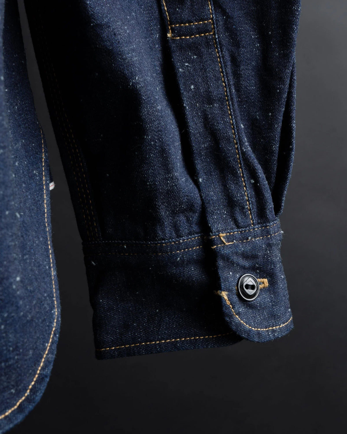 Big John MS005E 10oz Selvedge Denim Work Shirt - Indigo