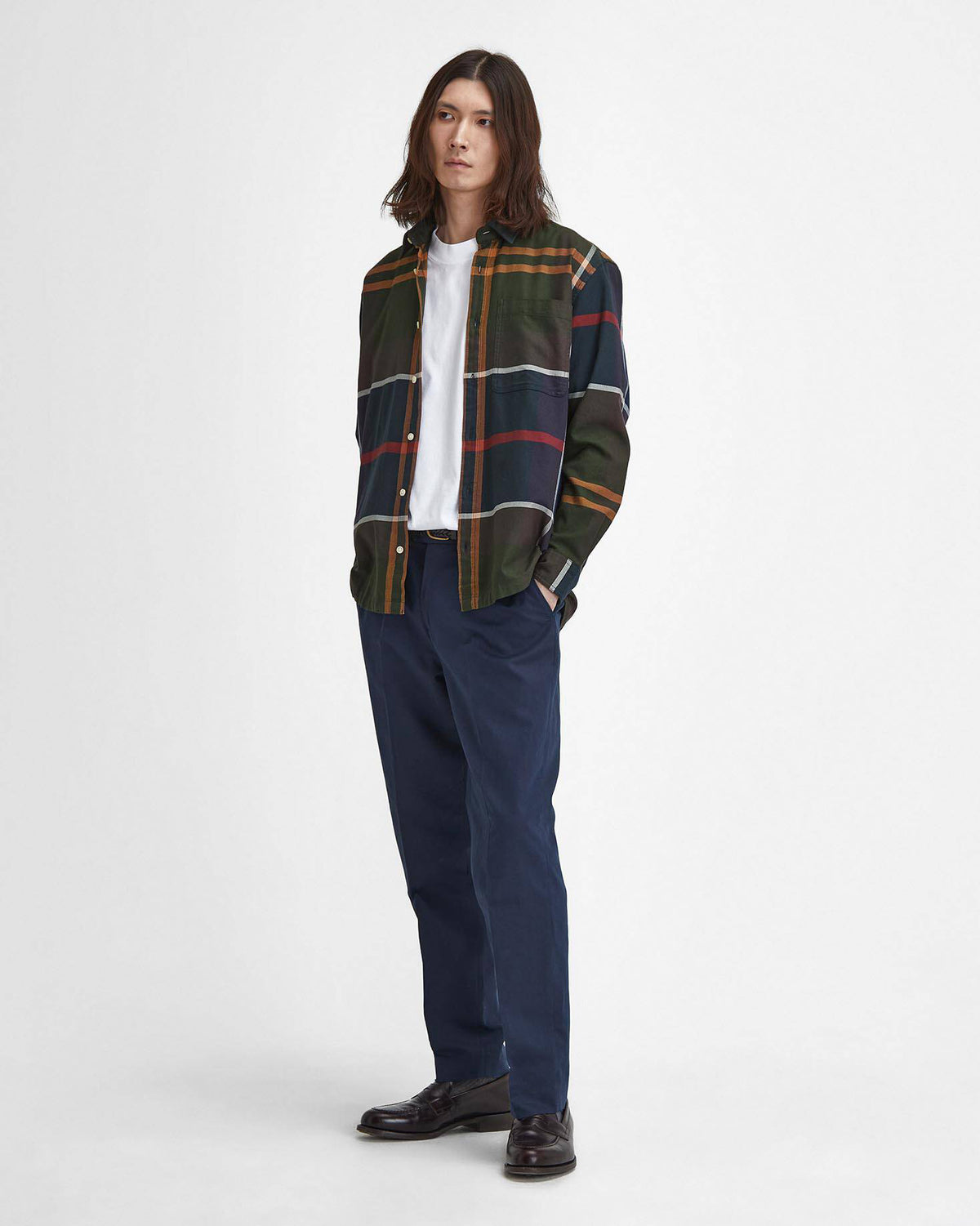 Barbour Heritage Renford Oversized Tartan Shirt - Classic Tartan