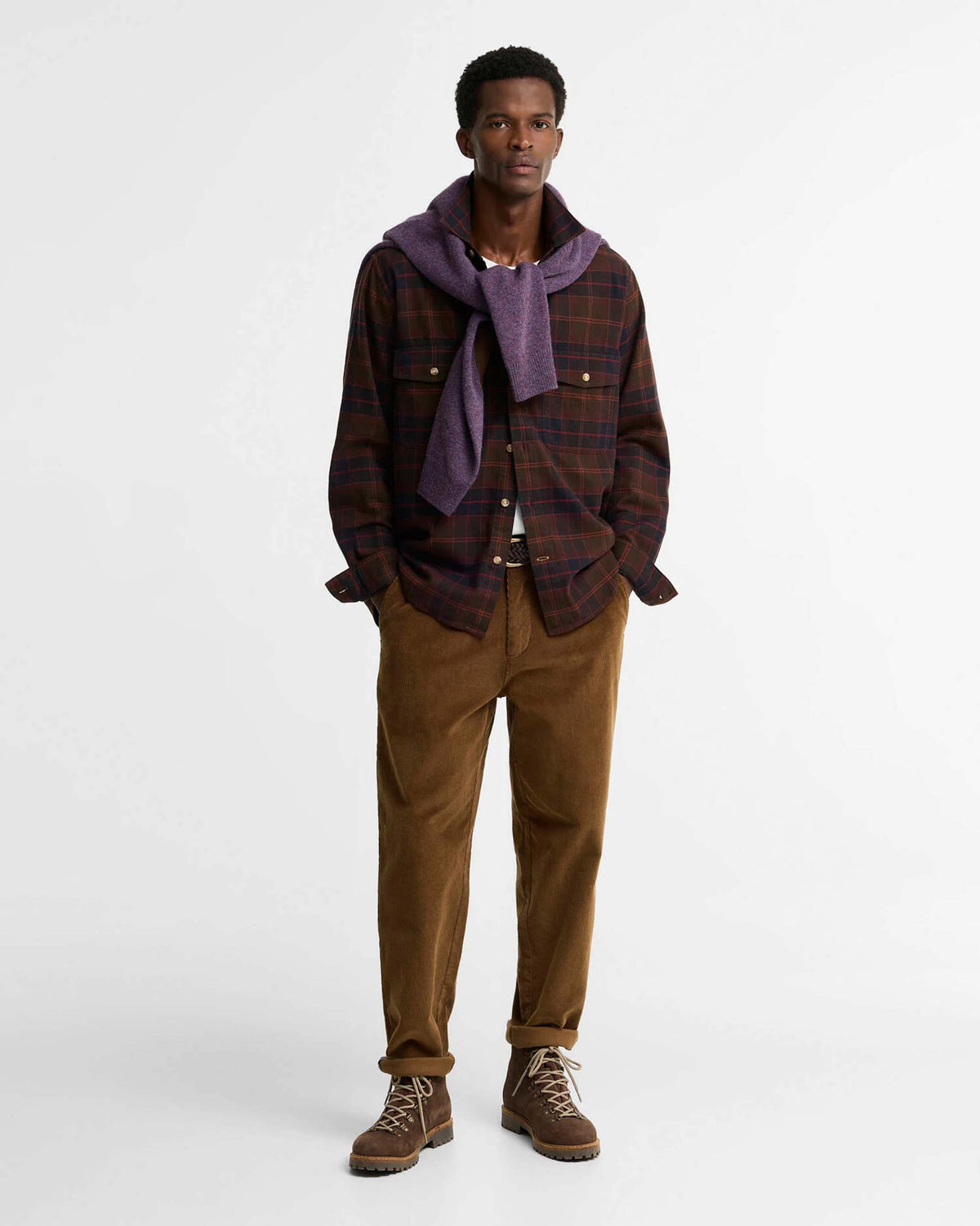 Barbour Heritage Armstrong Oversized L/S Shirt - Classic Tartan