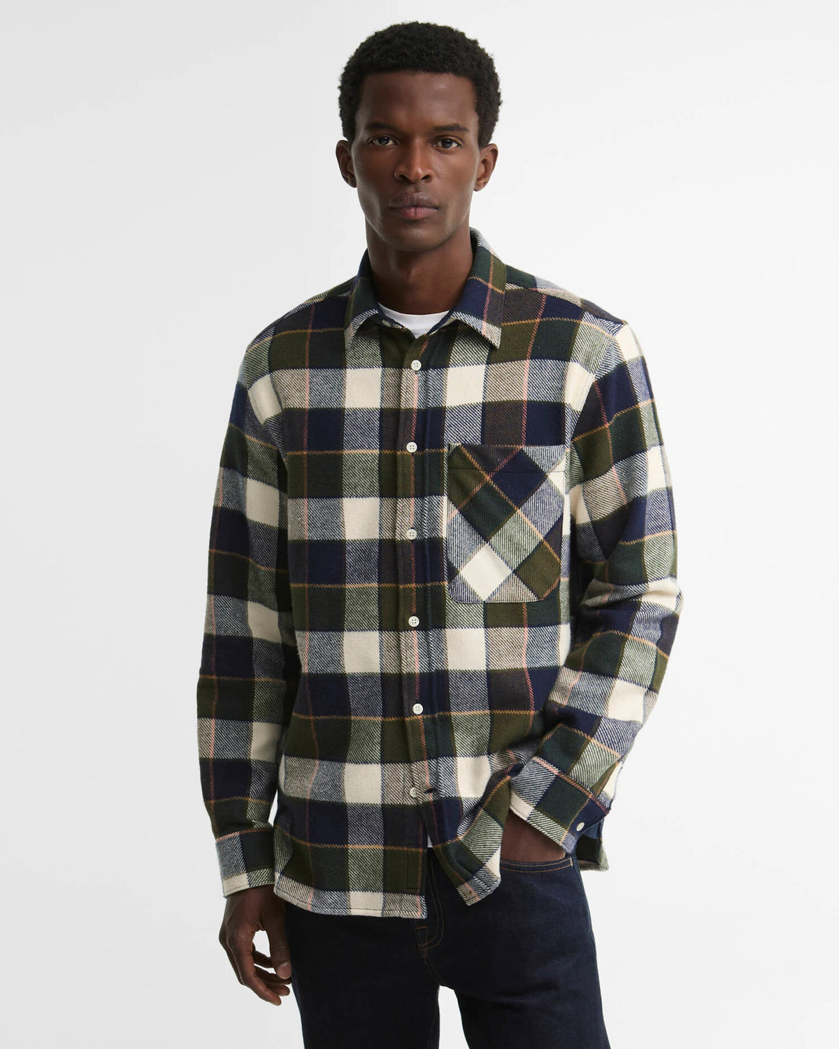 Barbour Heritage Bannock Shirt - Olive