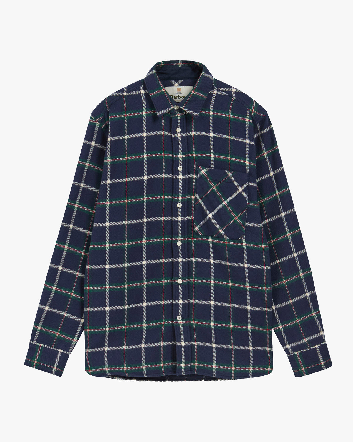 Barbour Heritage Hetton Authentic Fit L/S Shirt - Navy