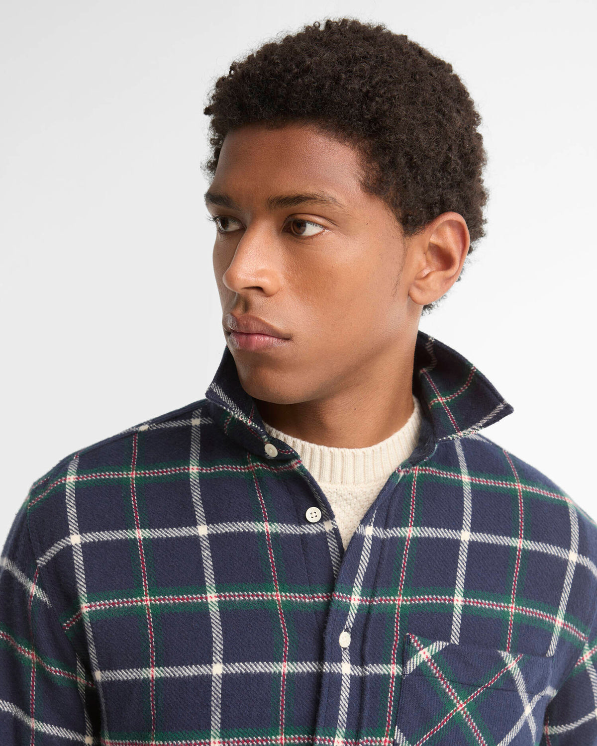 Barbour Heritage Hetton Authentic Fit L/S Shirt - Navy