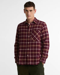 Barbour Heritage Hetton Authentic Fit L/S Shirt - Port