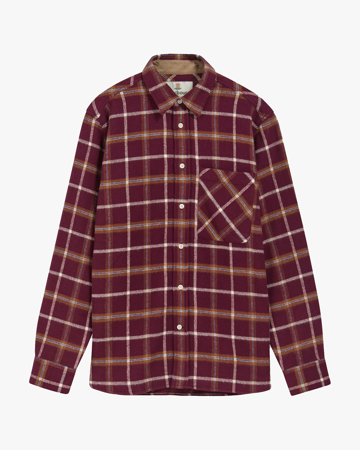 Barbour Heritage Hetton Authentic Fit L/S Shirt - Port