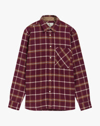 Barbour Heritage Hetton Authentic Fit L/S Shirt - Port