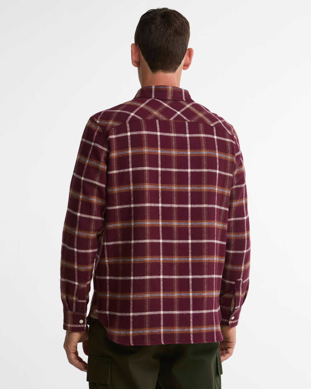 Barbour Heritage Hetton Authentic Fit L/S Shirt - Port