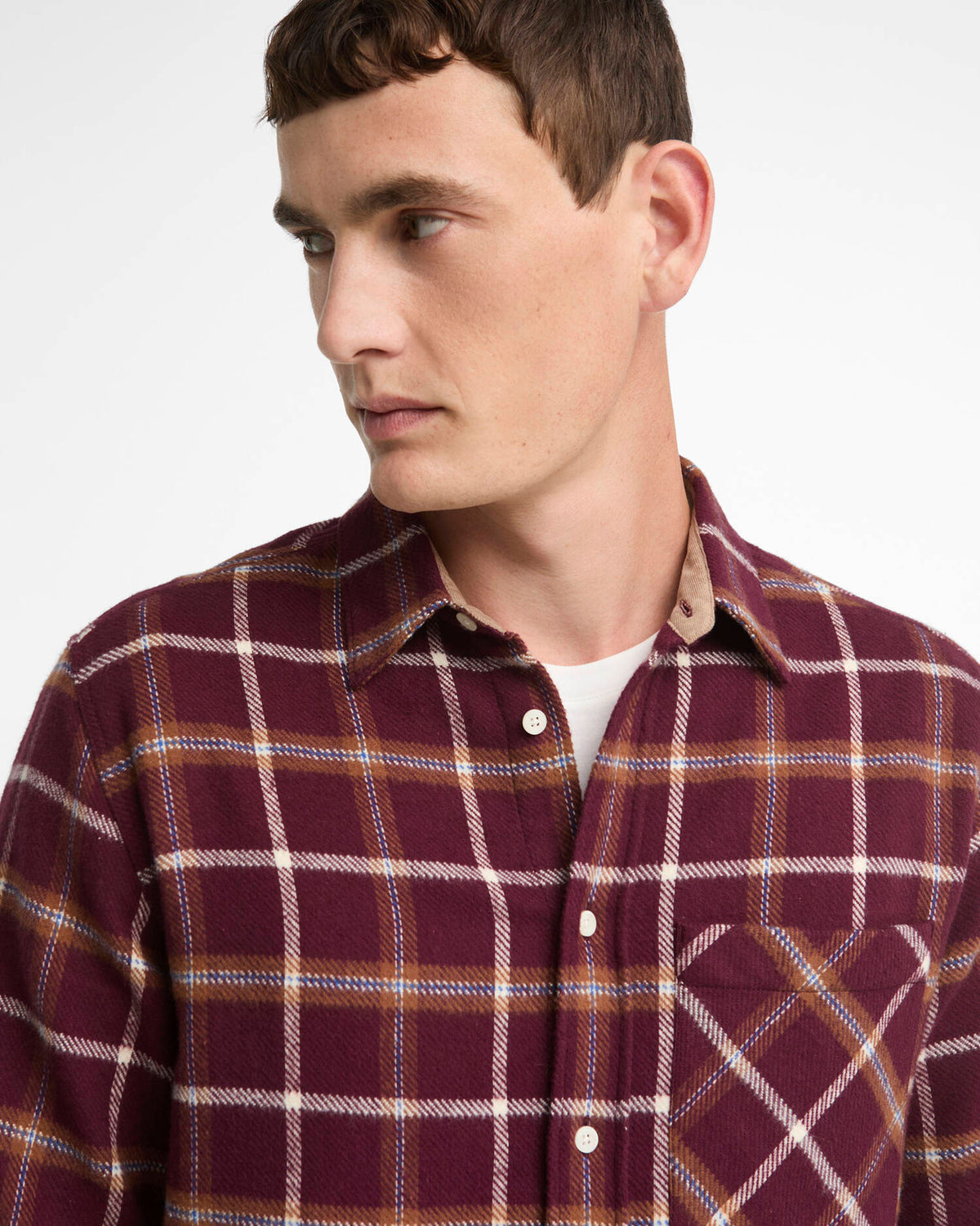 Barbour Heritage Hetton Authentic Fit L/S Shirt - Port
