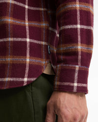 Barbour Heritage Hetton Authentic Fit L/S Shirt - Port