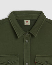 Levi's® Bayview Soft Worker Shirt - Garment Dye Kombu Green