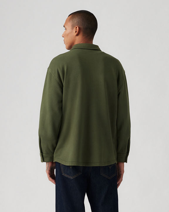 Levi's® Bayview Soft Worker Shirt - Garment Dye Kombu Green