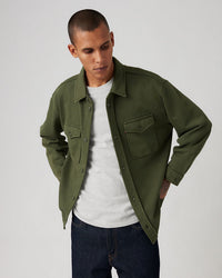 Levi's® Bayview Soft Worker Shirt - Garment Dye Kombu Green