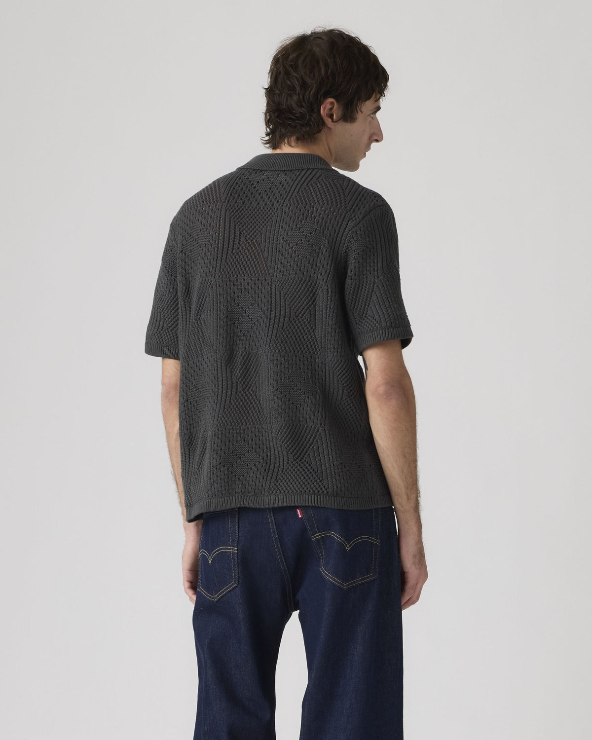 Levi's® Sweater Camp Shirt - Dark Phantom | Levi's® Shirts | JEANSTORE