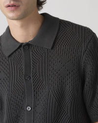 Levi's® Sweater Camp Shirt - Dark Phantom | Levi's® Shirts | JEANSTORE