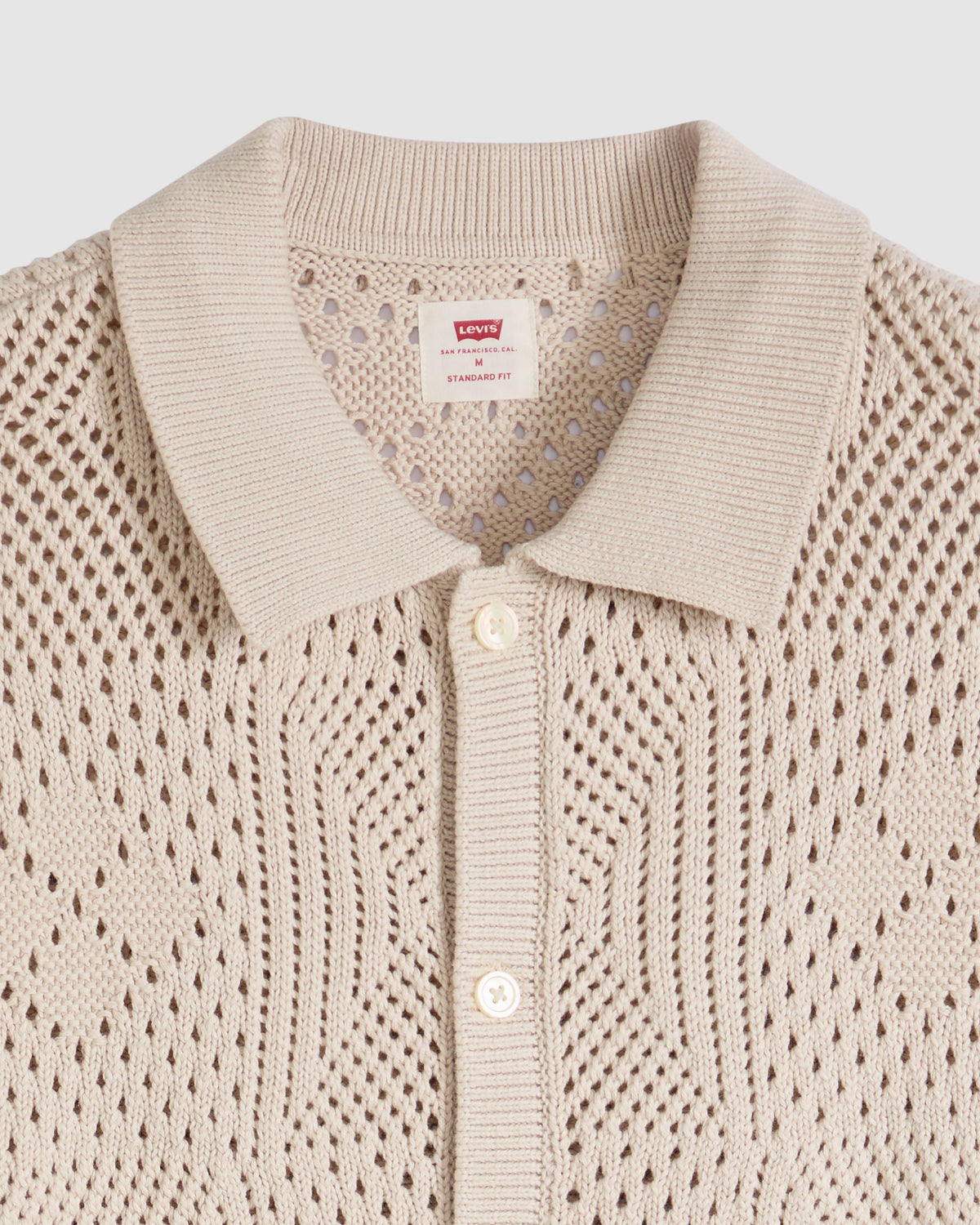 Levi's® Sweater Camp Shirt - Pumice Stone | Levi's® Shirts | JEANSTORE