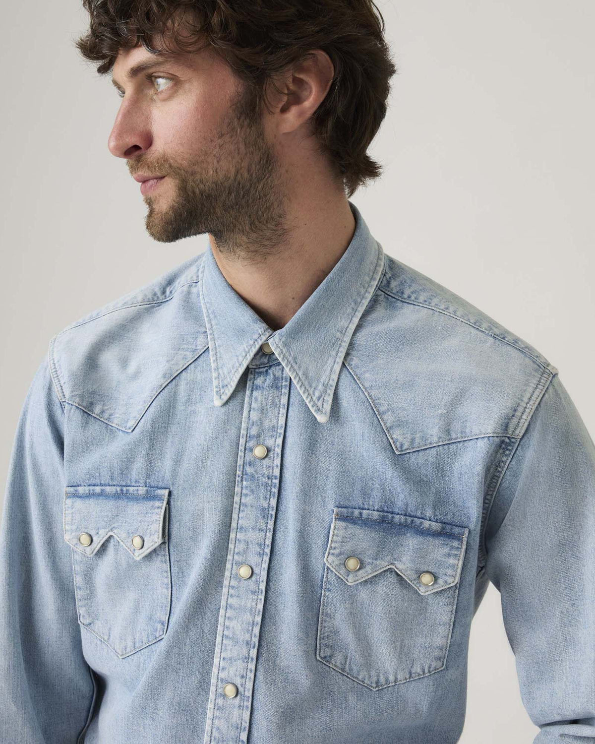 Levi's® Vintage Clothing Shorthorn Sawtooth Shirt - Standly | Levi's® Shirts | Jeanstore
