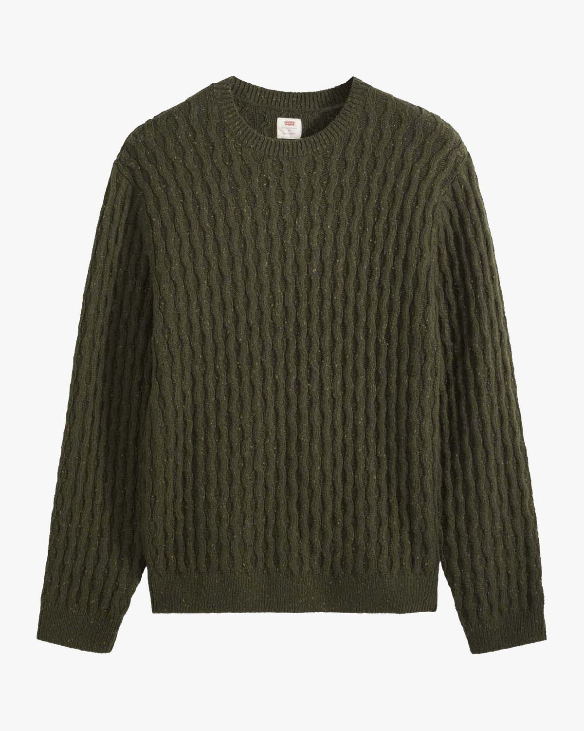 Levi's® Presidio Wool Neps Full Needle Knit Sweater - Rosin