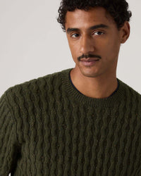Levi's® Presidio Wool Neps Full Needle Knit Sweater - Rosin